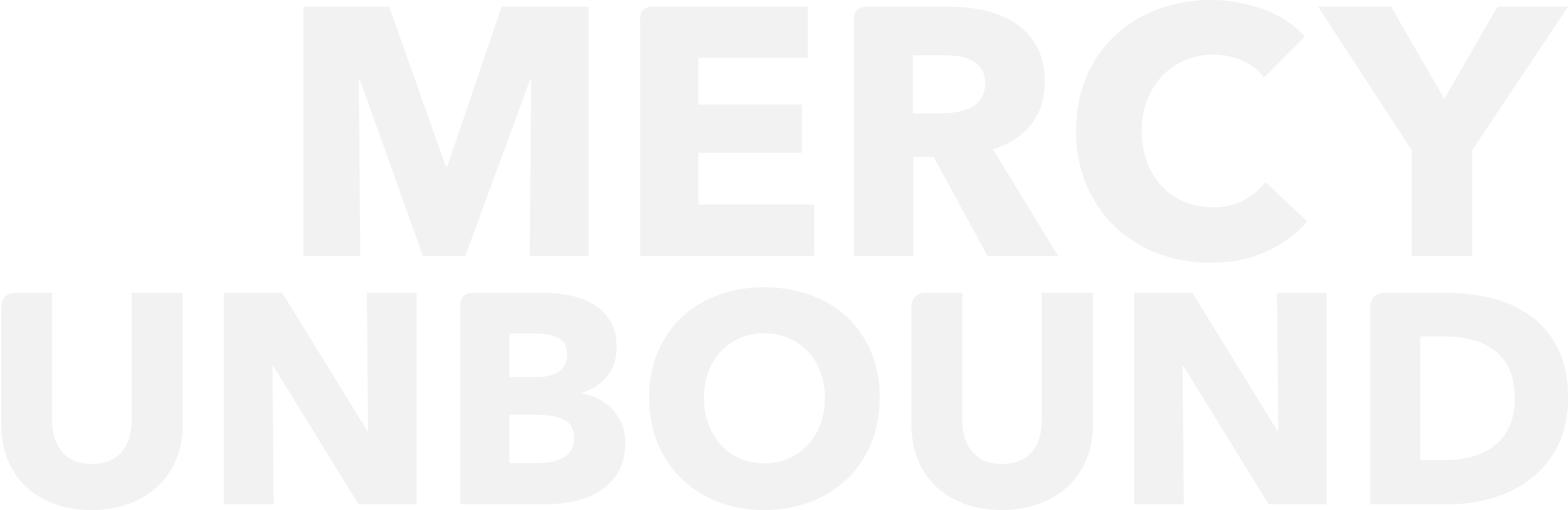 Mercy Unbound Logo Monochrome